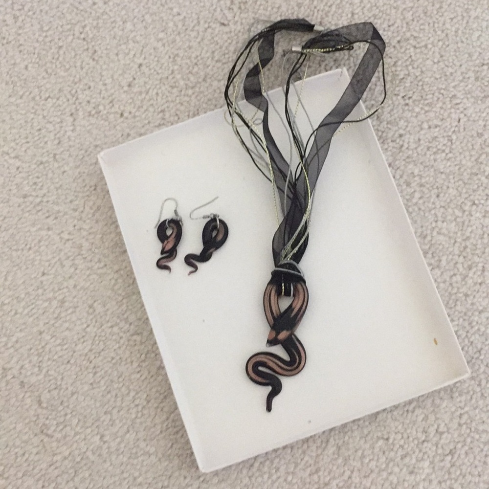 Necklace and Earrings
